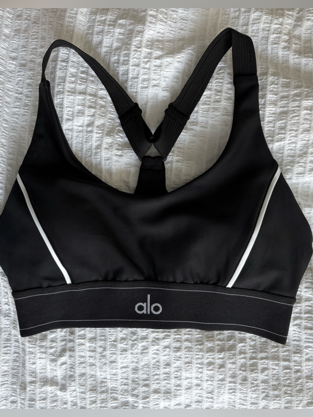 Alo Yoga Black Sports Bra